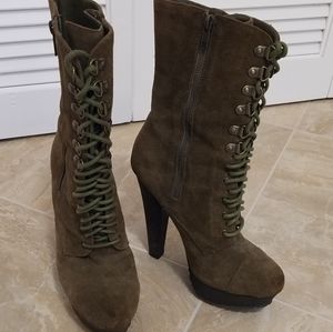 🛑 Steve Madden suede LIKE NEW